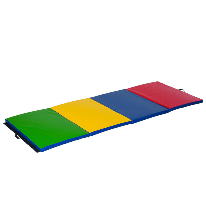 Soozier Folding Gymnastics Mat: Portable Multi-Sport Exercise Pad for Home Gym
