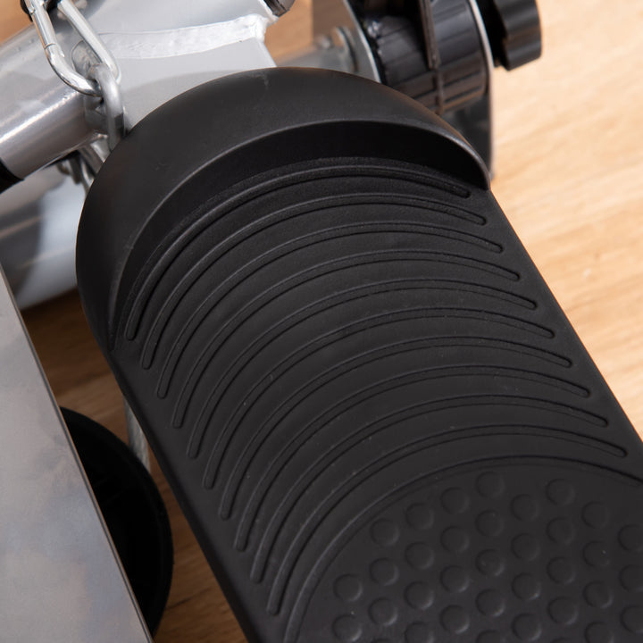 Soozier Twist Stair Stepper Exercise Machine with Rocking Handlebars, Full Body Cardio Climber