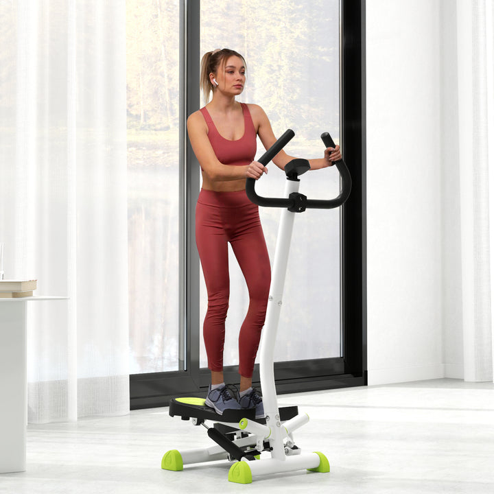 Soozier Twist Stepper with Adjustable Resistance, LCD Display, Full Body Workout