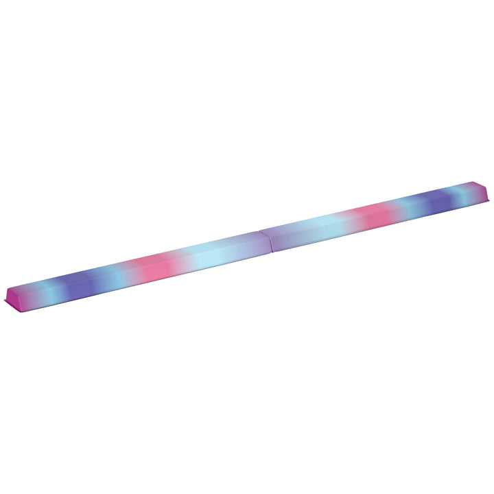 Soozier 7.7ft Folding Gymnastics Balance Beam for Kids Home Training
