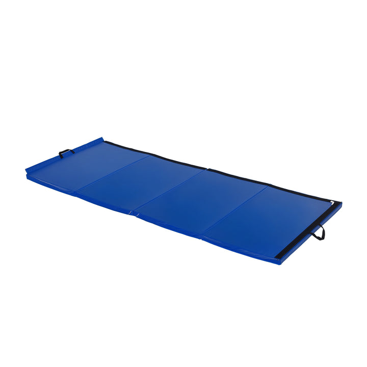 Soozier 4x10 Ft Folding Gymnastics Mat: Exercise, Tumbling, Yoga, Handles