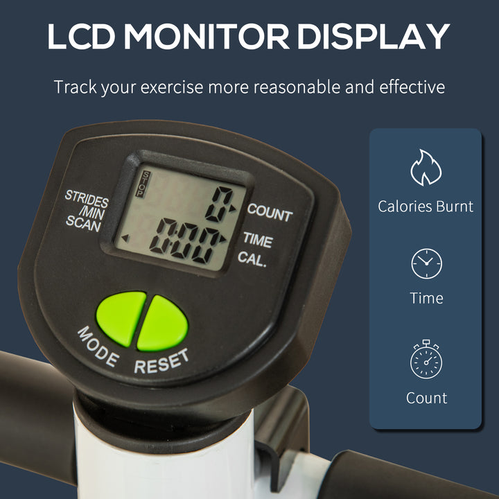 Soozier Twist Stepper with Adjustable Resistance, LCD Display, Full Body Workout